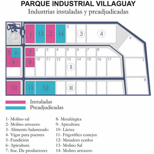 Plano Parque Industrial Villaguay