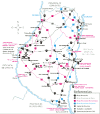 Entre Ríos Mapa